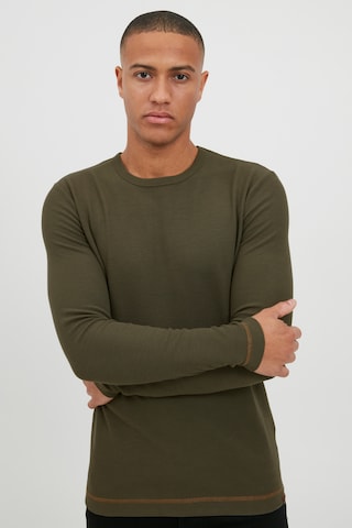 INDICODE JEANS Shirt 'Ambrosius' in Groen: voorkant