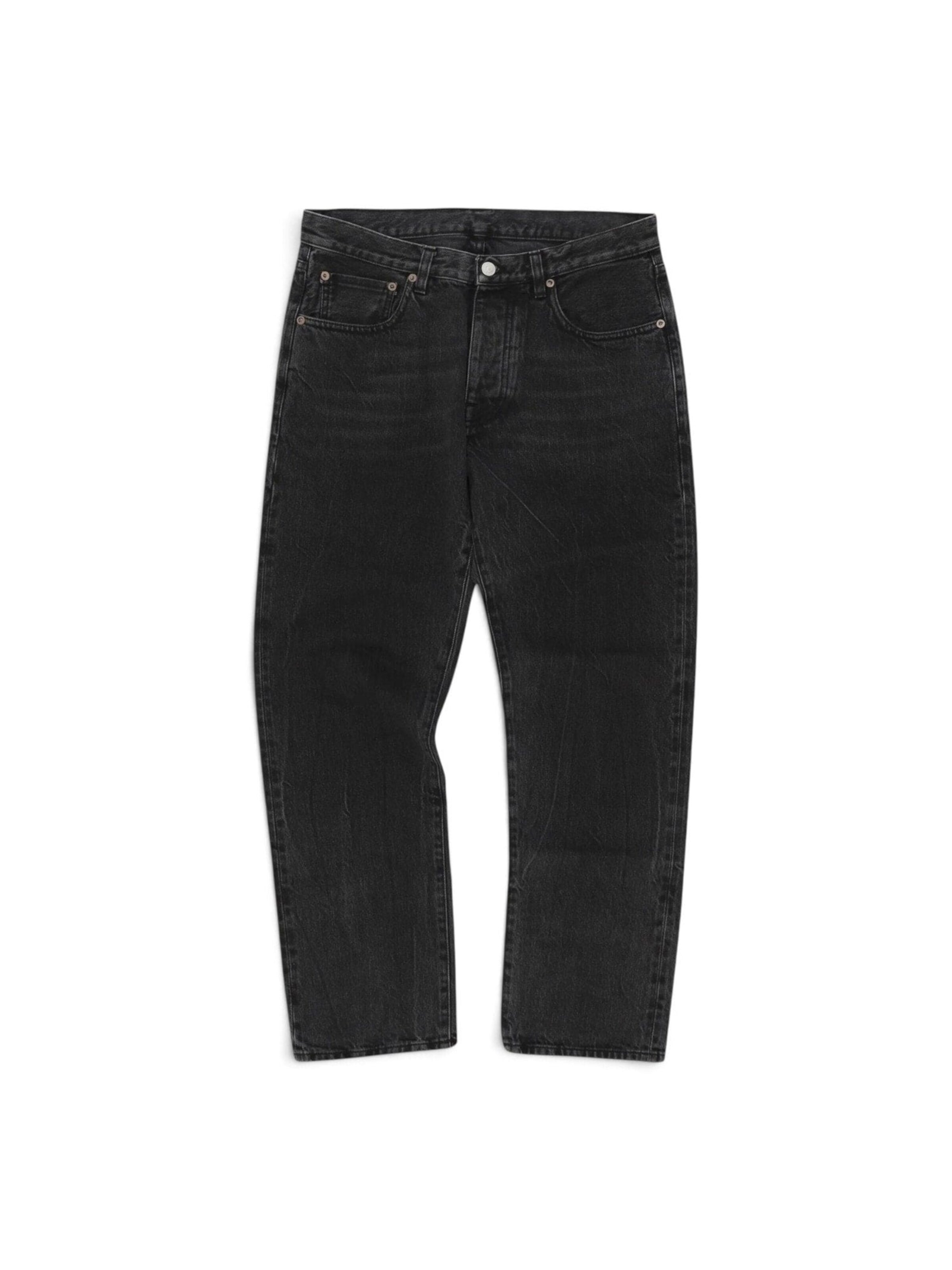 Fortela Regular Jeans '965 John Japan Selvedge Denim 5-Pocket Regular Fit Grey' in Grey: front
