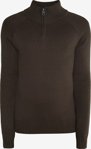 DreiMaster Vintage Sweater in Brown: front