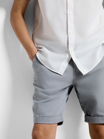 Coupe slim Pantalon chino 'Luton' SELECTED HOMME en bleu
