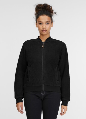 Ragwear Sweat jacket 'Cairro' in Black: front