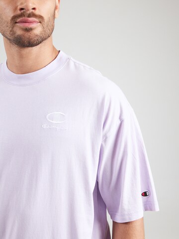 T-Shirt Champion Authentic Athletic Apparel en violet