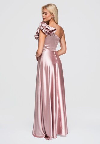 Ombre Abendkleid in Pink