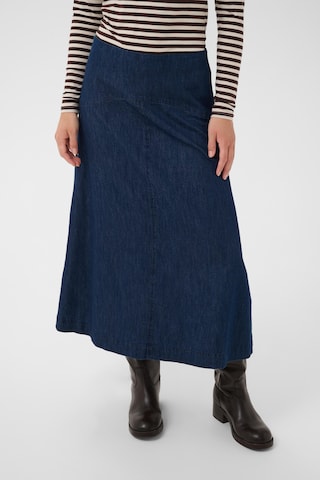 Part Two Rok 'Cine' in Blauw: voorkant
