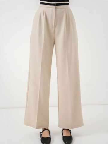 Bigdart Wide Leg Hose in Weiß: Vorderseite