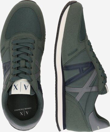 Sneaker low de la ARMANI EXCHANGE pe verde