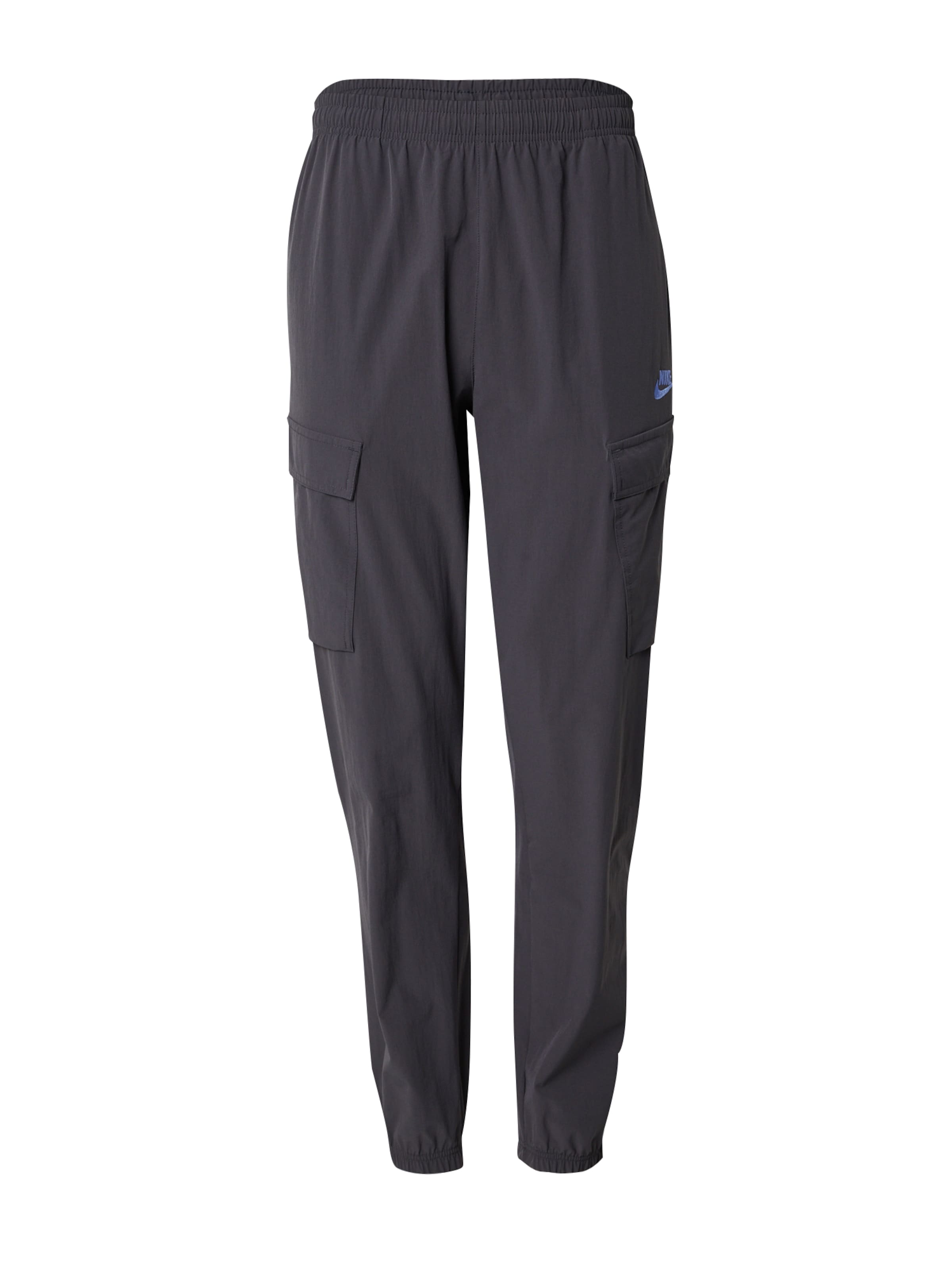 Tapered Pantaloni cargo 'CLUB' di Nike Sportswear in grigio: frontale