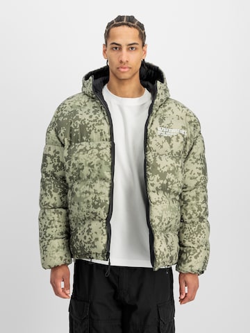 ALPHA INDUSTRIES Jacke in Schwarz: Vorderseite