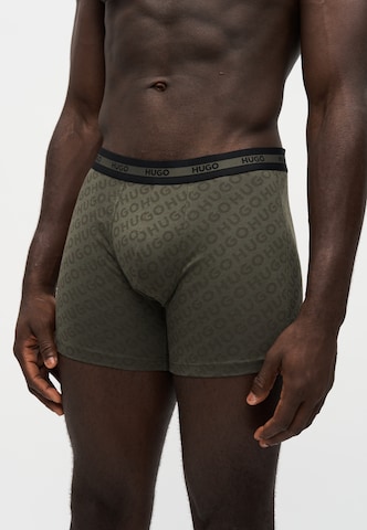HUGO Boxershorts in Groen: voorkant
