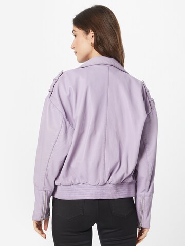 Goosecraft Between-Season Jacket 'Micah' in Purple