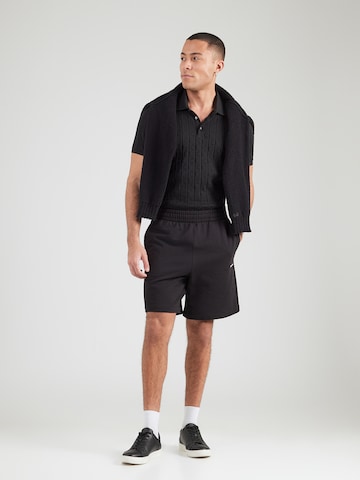 Calvin Klein Regular Broek in Zwart