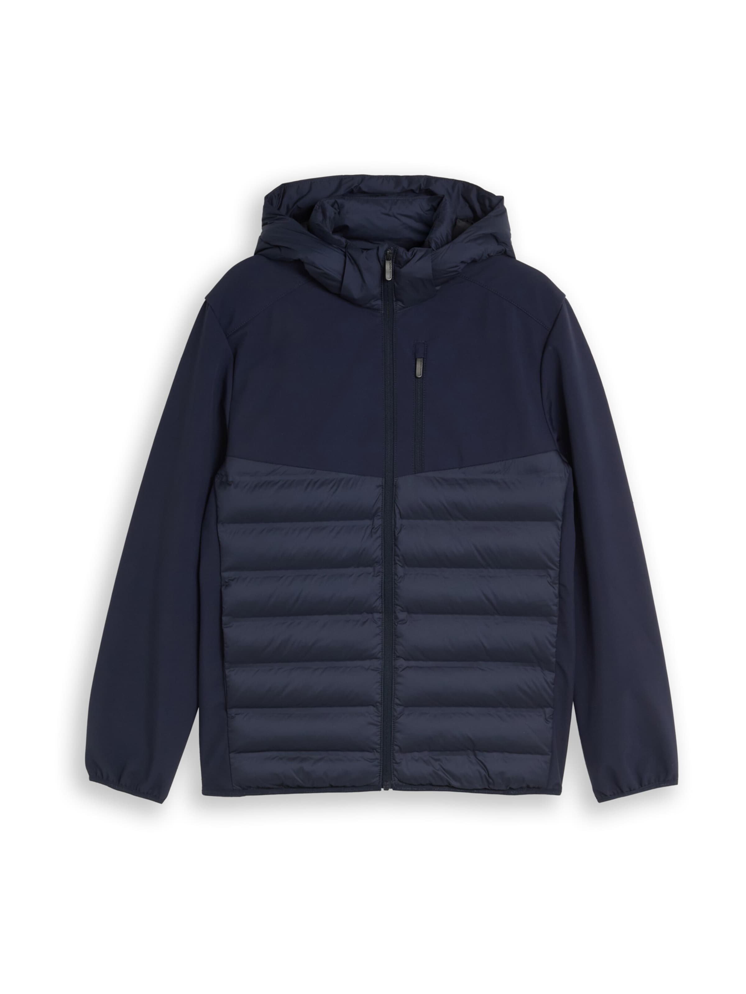 TOM TAILOR DENIM Between-Season Jacket in Blue: front
