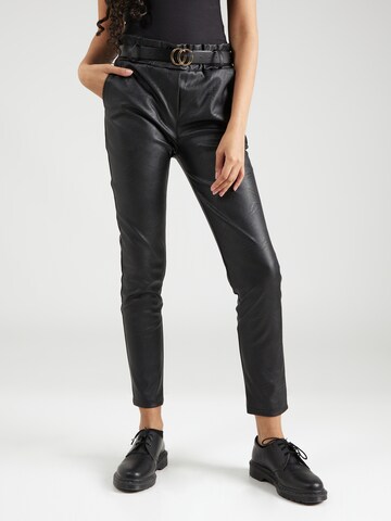 Coupe slim Pantalon ZABAIONE en noir : devant