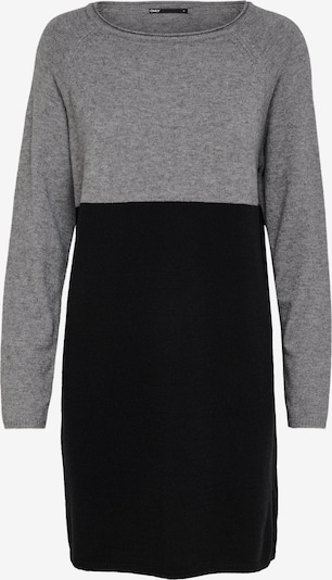 ONLY Kleid in grau / schwarz, Produktansicht