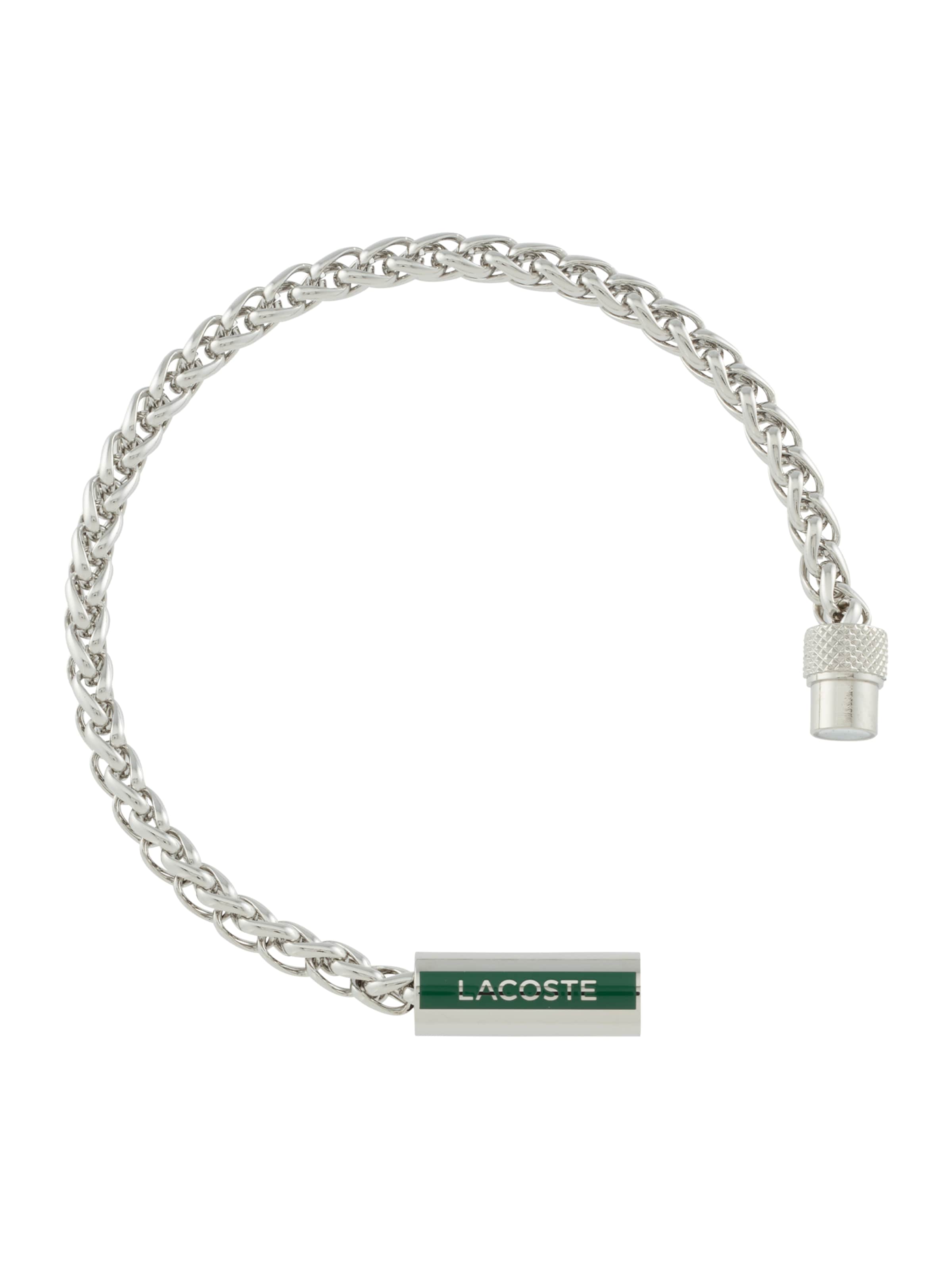 Braccialetto 'SPELT' di LACOSTE in argento