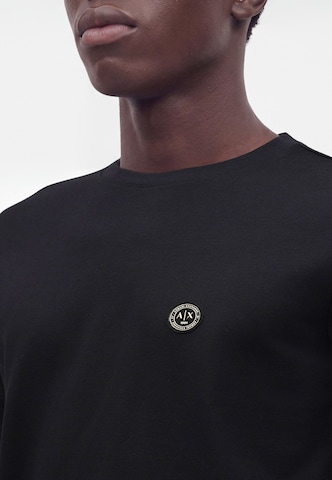ARMANI EXCHANGE - Camiseta en azul