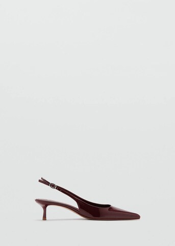 MANGO Slingback Pumps 'Circo' in Red