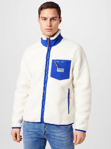 Veste en polaire Polo Ralph Lauren en bleu : devant