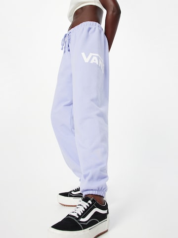 VANS Tapered Trousers 'TAKE IT EASY' in Purple: front