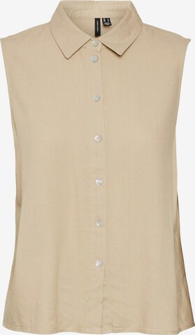 VERO MODA Blouse 'Mymilo' in Beige: front