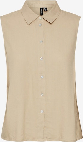 VERO MODA Blouse 'Mymilo' in Beige: voorkant