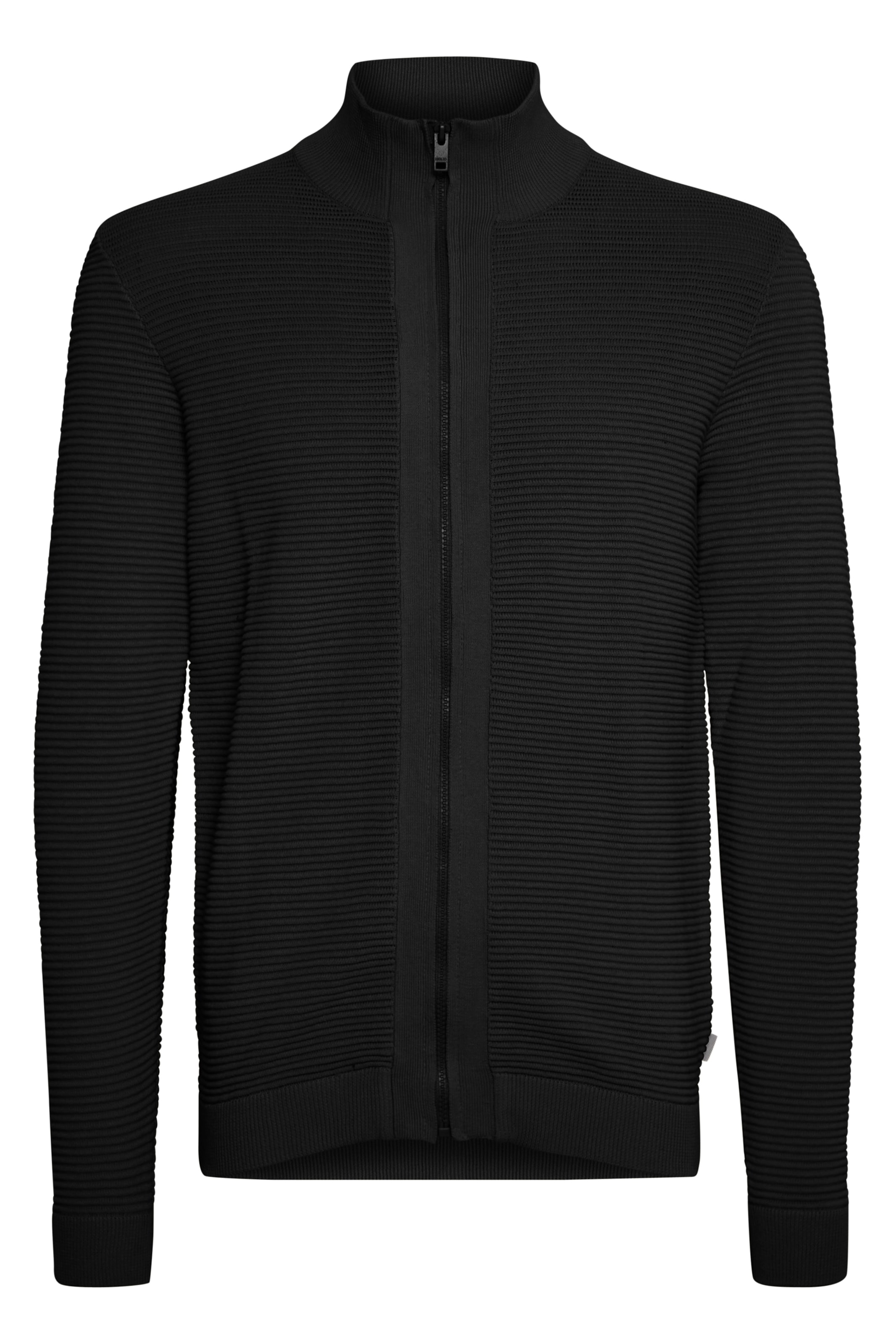 Vestes en maille 'Nicklas' !Solid en noir : devant