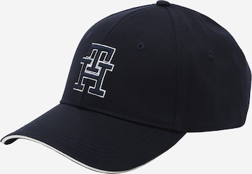 Casquette TOMMY HILFIGER en bleu : devant