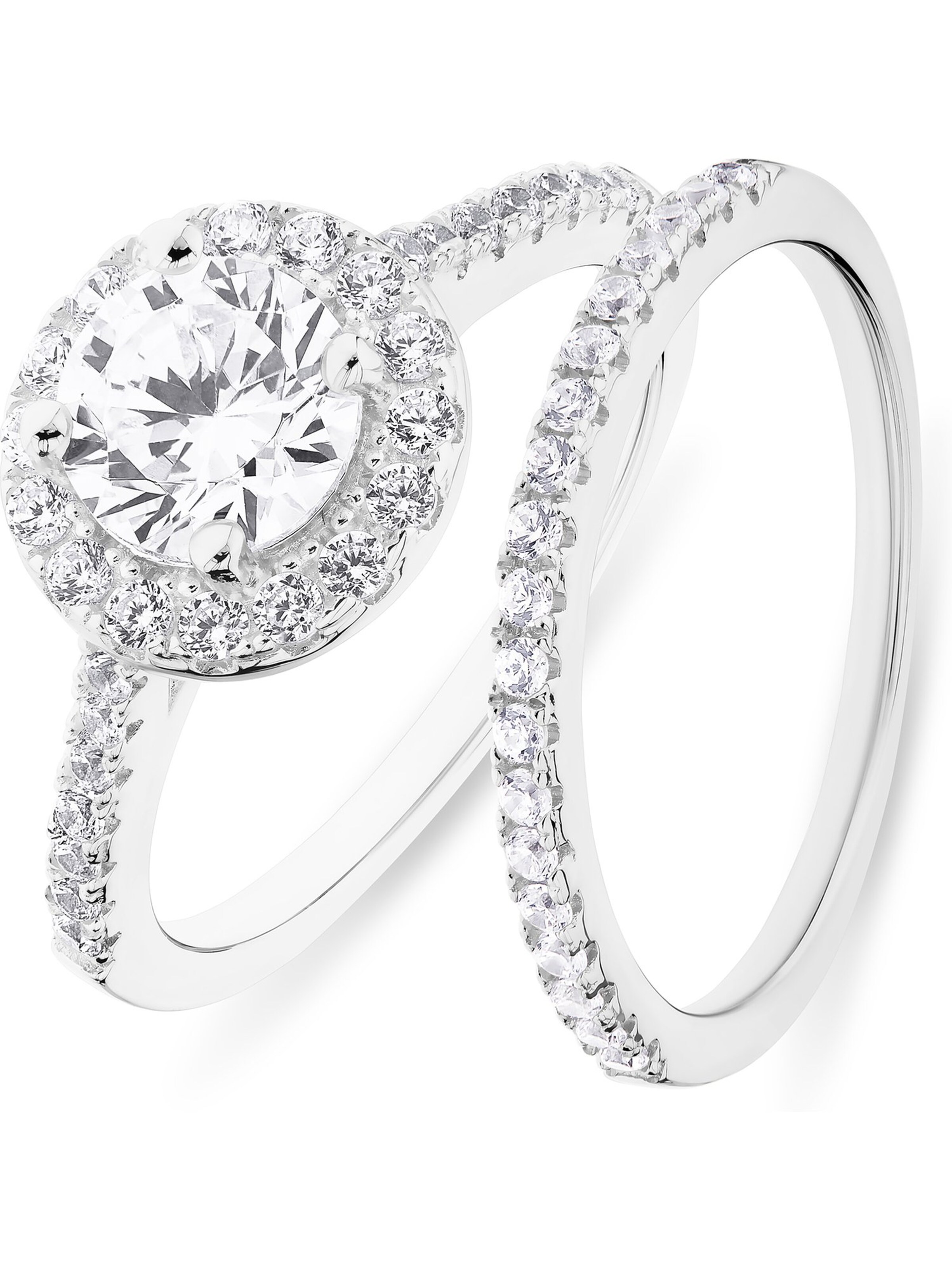 FAVS Ring in Silver: front