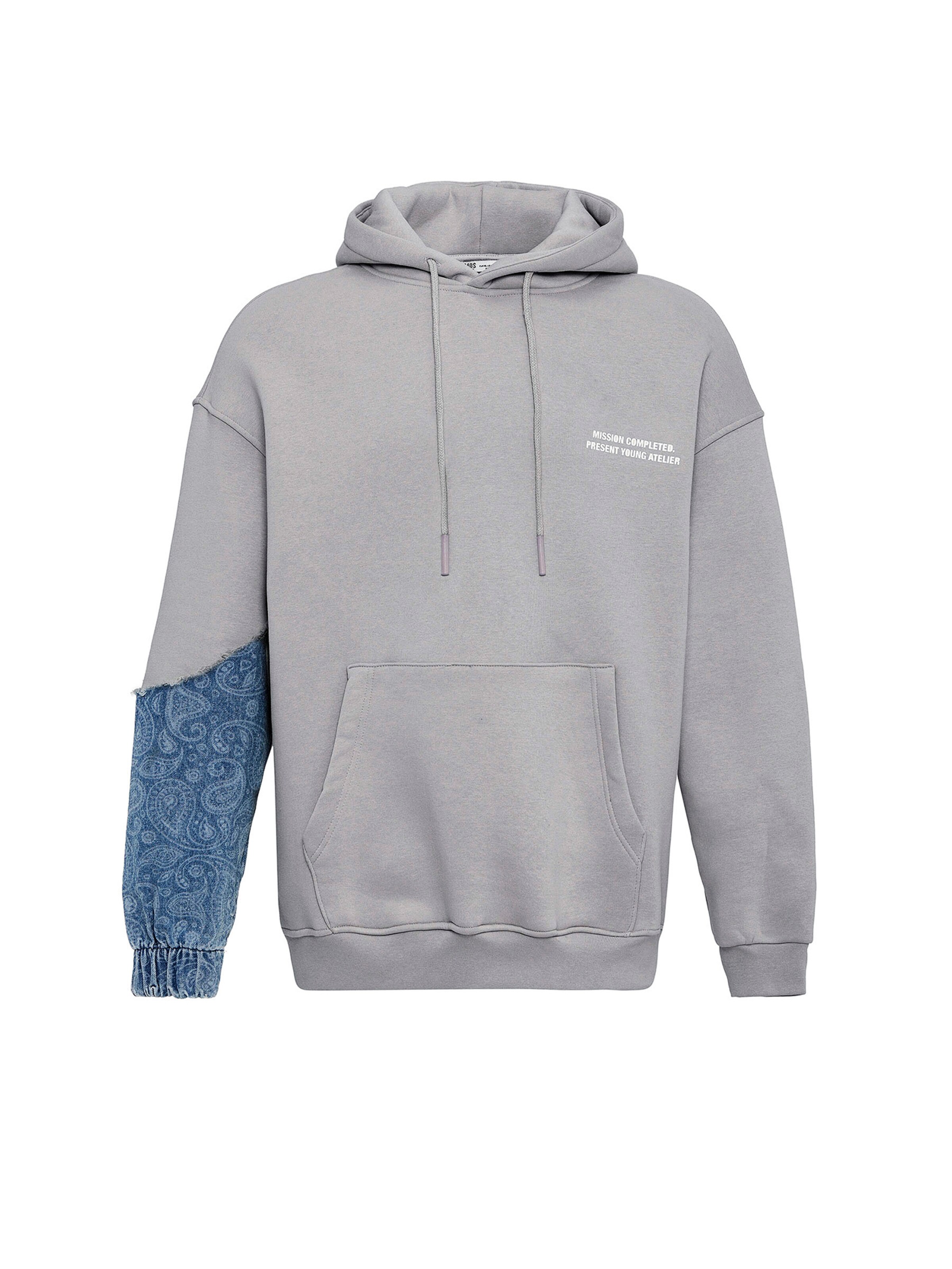 VAMOS CLO Свитшот в Серый: спереди