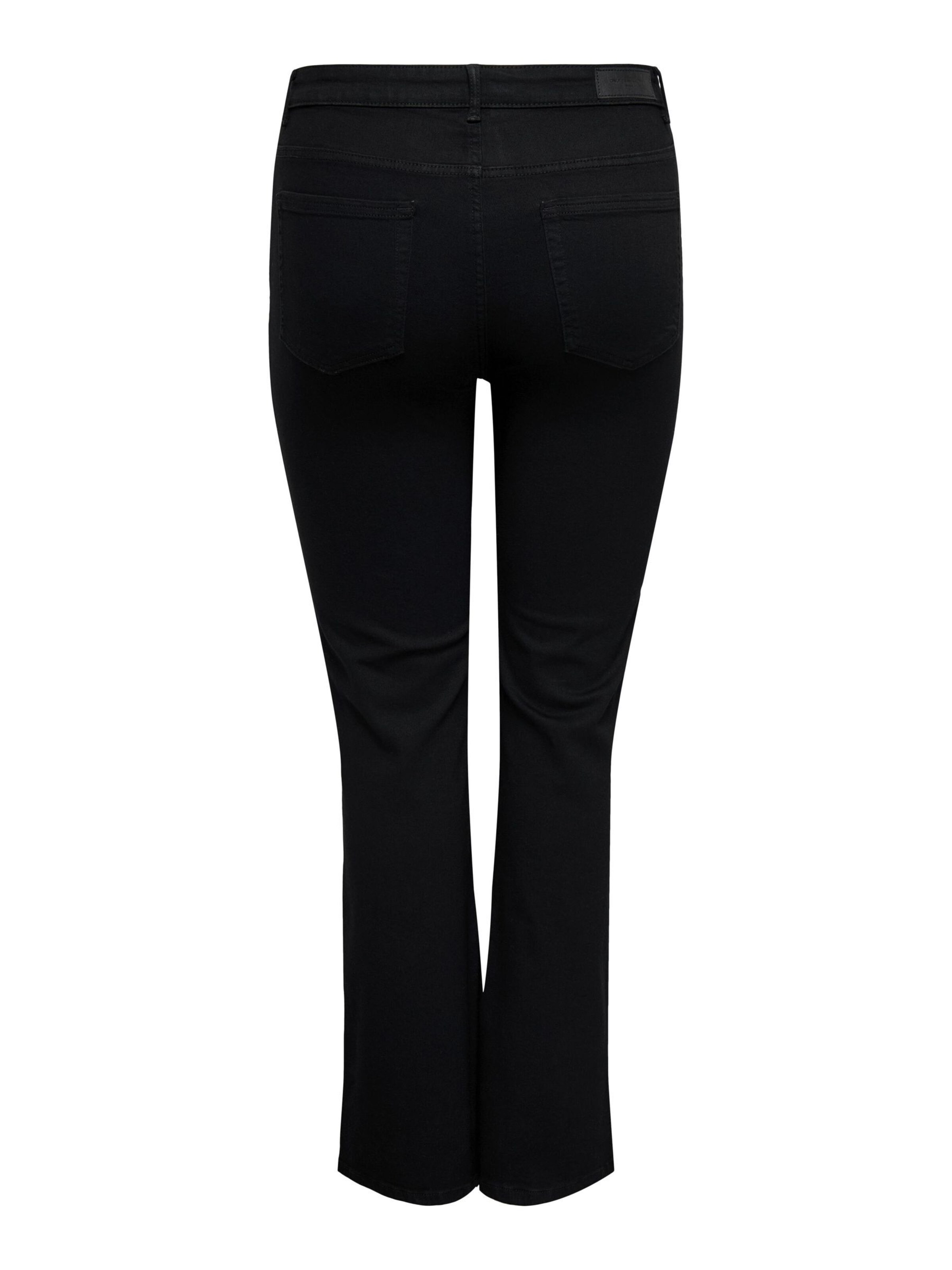 Flared Jeans 'CARWilly' di ONLY Carmakoma in nero