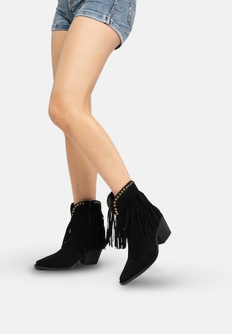 Salinyang Ankle Boots in Schwarz