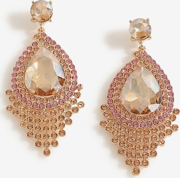 auksinė SOHI Auskarai 'Aubree': priekis