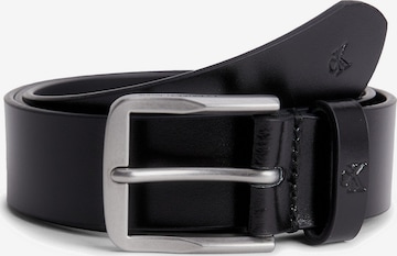 Calvin Klein Jeans Belt in Black: front