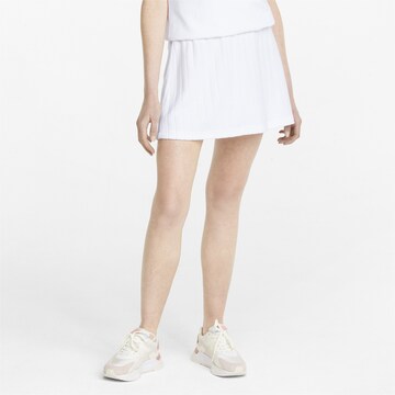 PUMA Athletic Skorts 'Downtown' in White: front