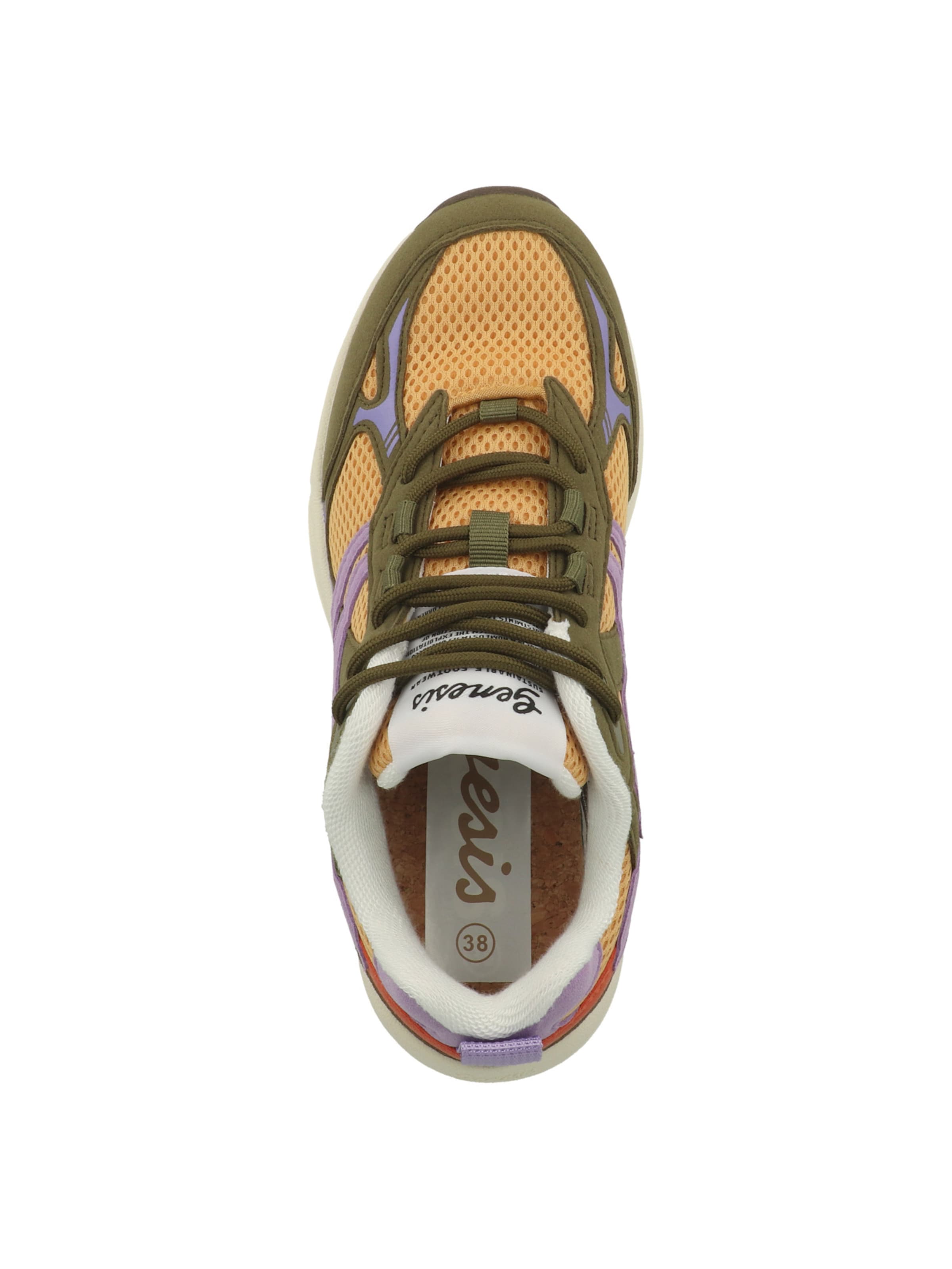 Baskets basses ' G-Eco `99' GENESIS en mélange de couleurs