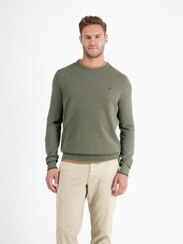 Pull-over LERROS en vert : devant