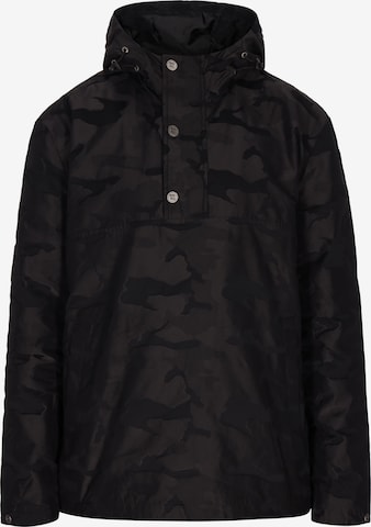 HOMEBASEPrijelazna jakna - crna boja: prednji dio