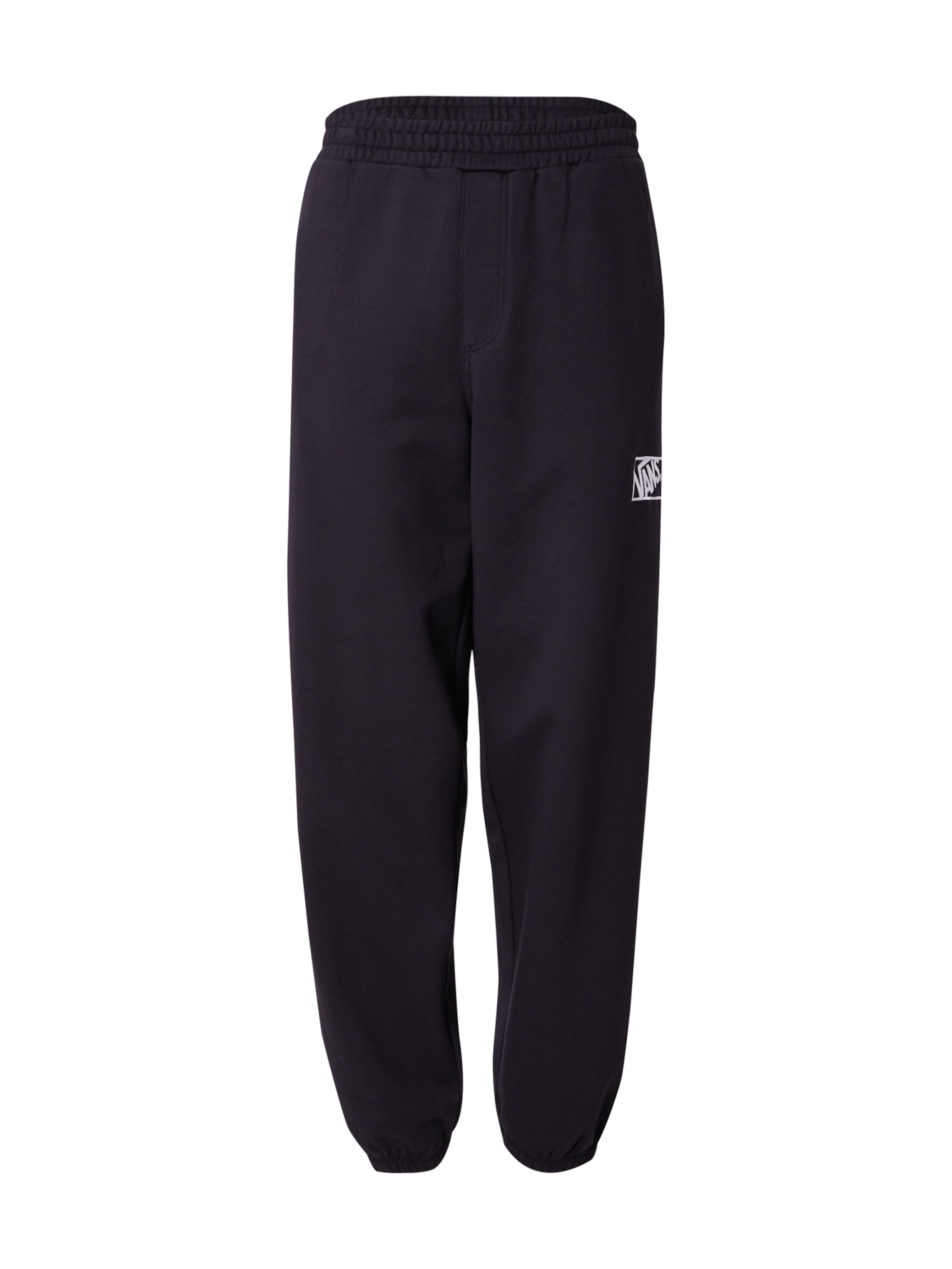 VANS Tapered Pants in Black: front