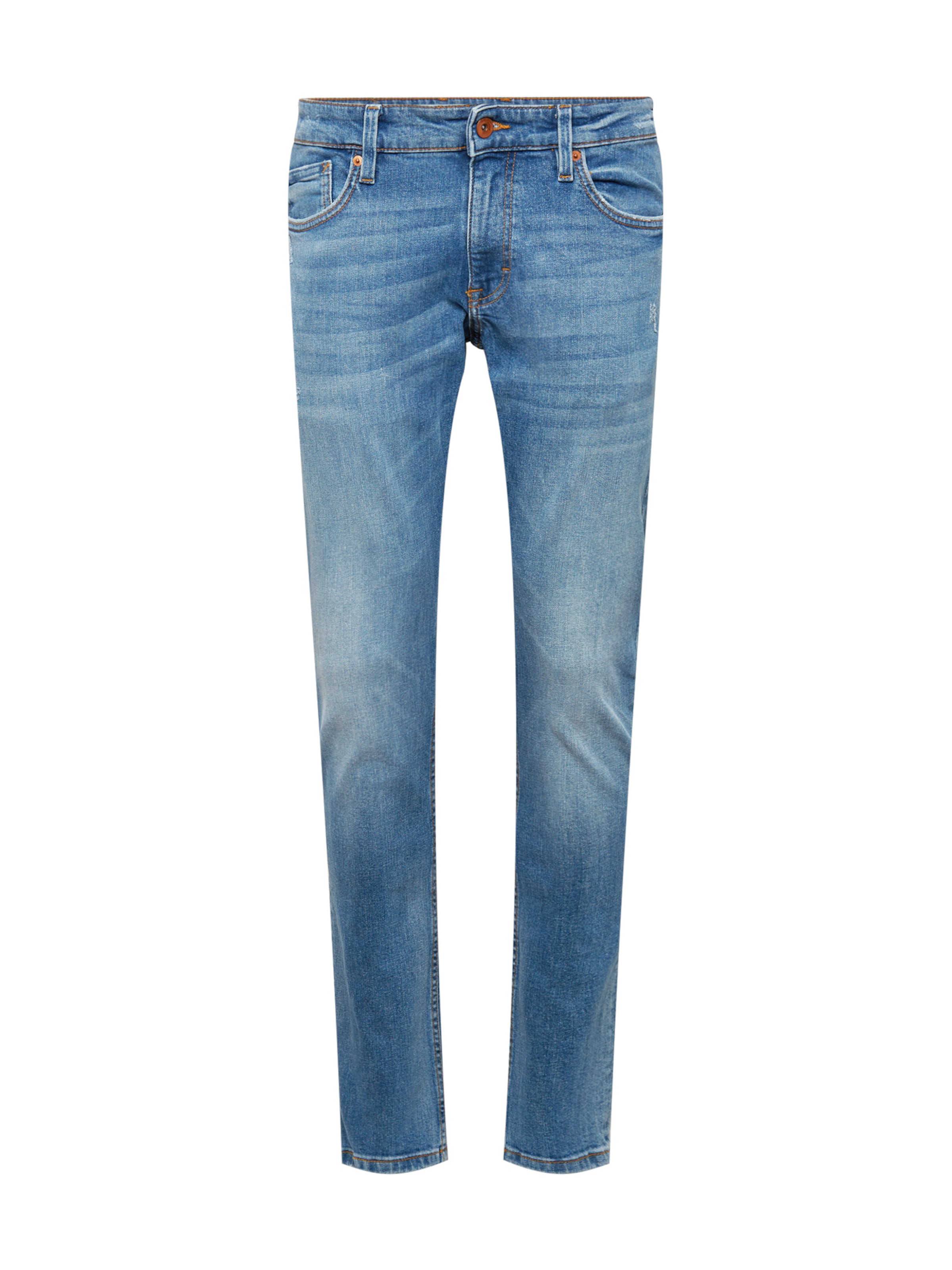 QS Slimfit Jeans 'Rick' in Blau: Vorderseite