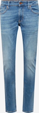 QS Slimfit Jeans 'Rick' in Blauw: voorkant