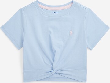 T-Shirt Polo Ralph Lauren en bleu : devant