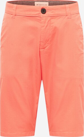 TOM TAILOR Normální Chino kalhoty – oranžová: přední strana