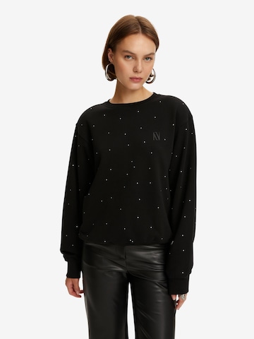 NOCTURNE Sweatshirt i svart: framsida