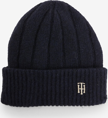 TOMMY HILFIGER Beanie in Blue: front