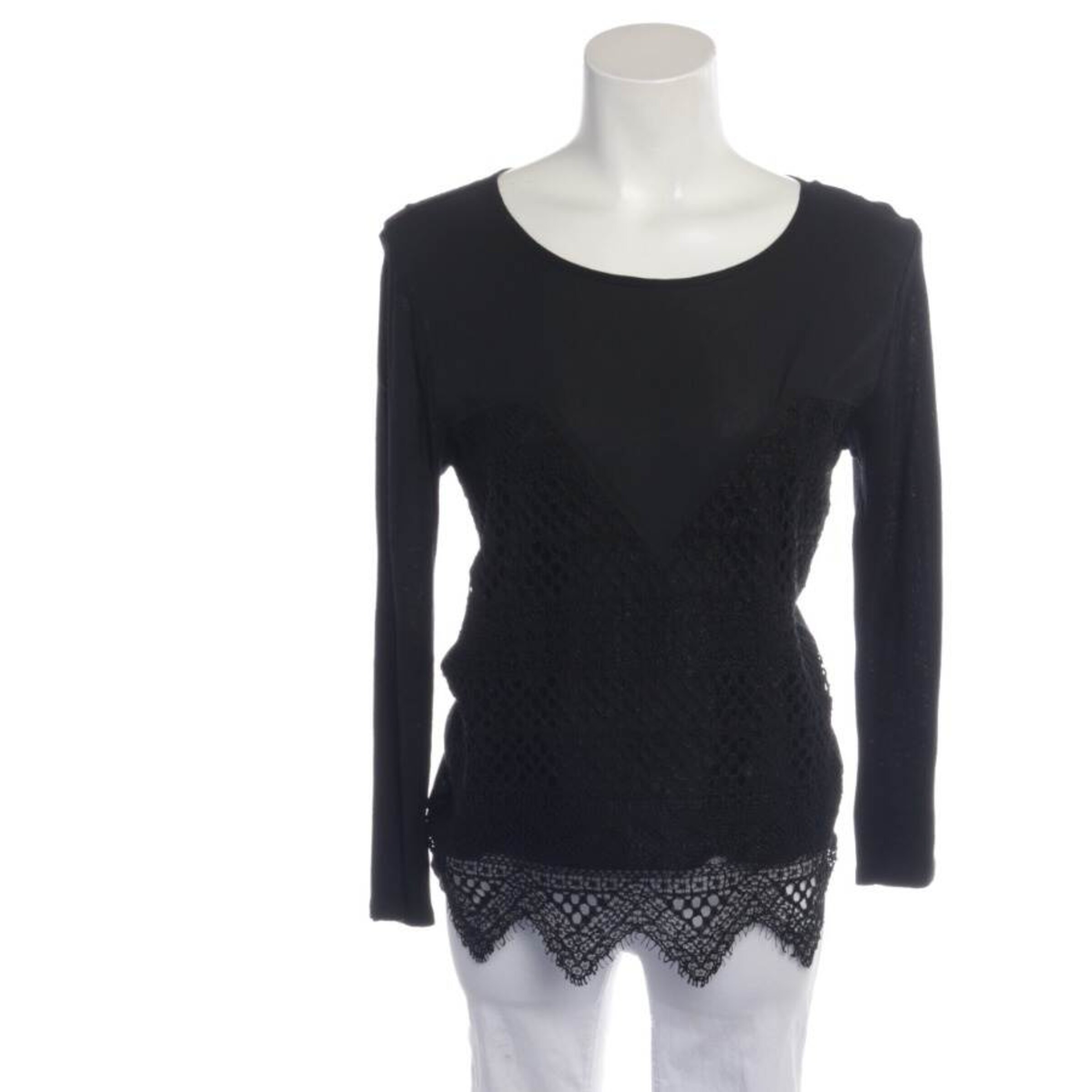 Rich & Royal Blouse & Tunic in M in Black: front