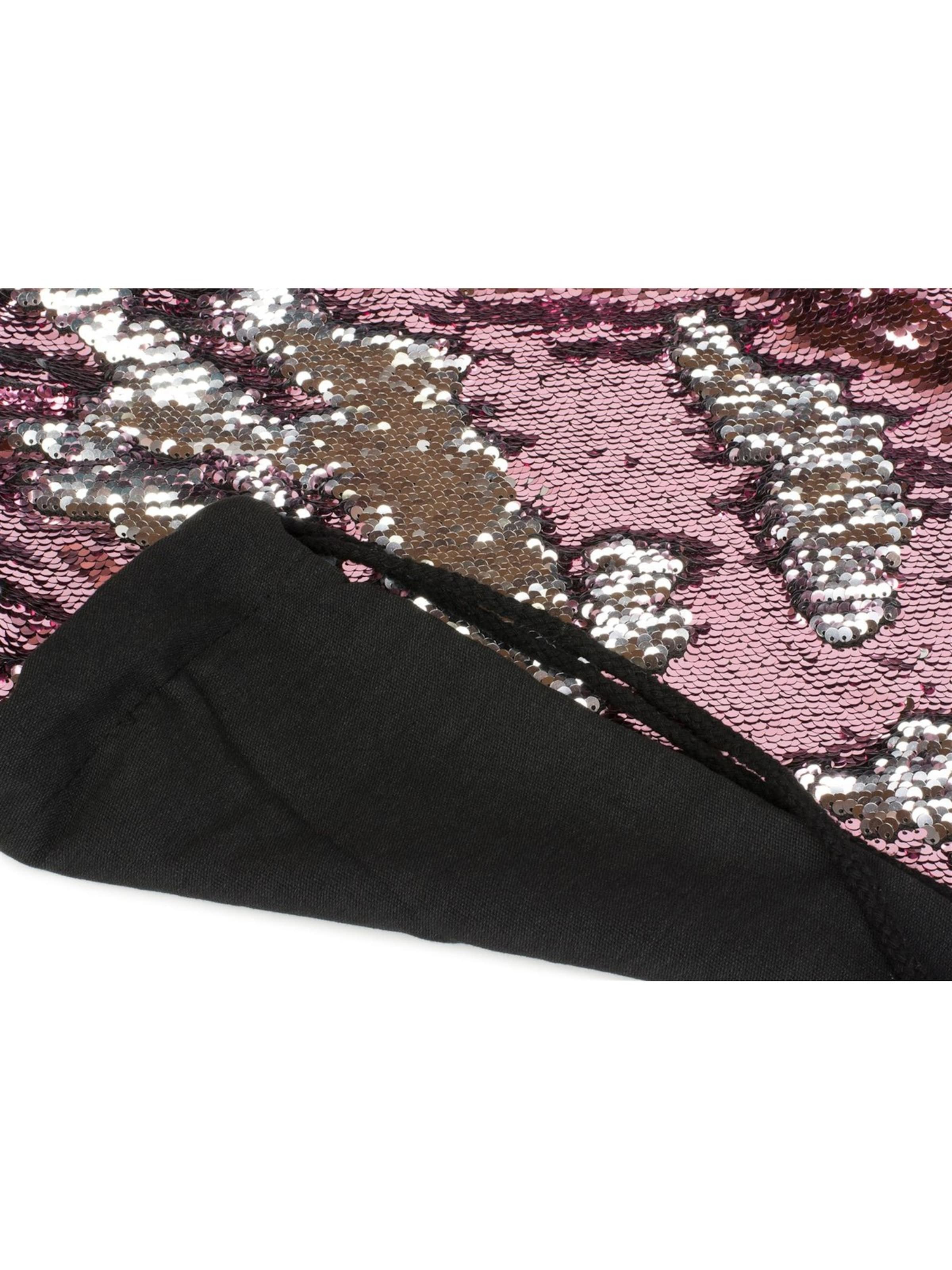 styleBREAKER Turnbeutel 'Turnbeutel mit Wendepailletten'‌‌‌‌‌‌‌‌‌‌ in Pink