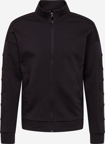 BOSS Green Sweatjacke 'Skaz Circle' in Schwarz: predná strana