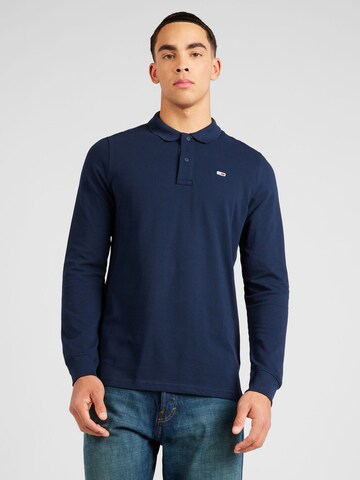 T-Shirt Tommy Jeans en bleu : devant