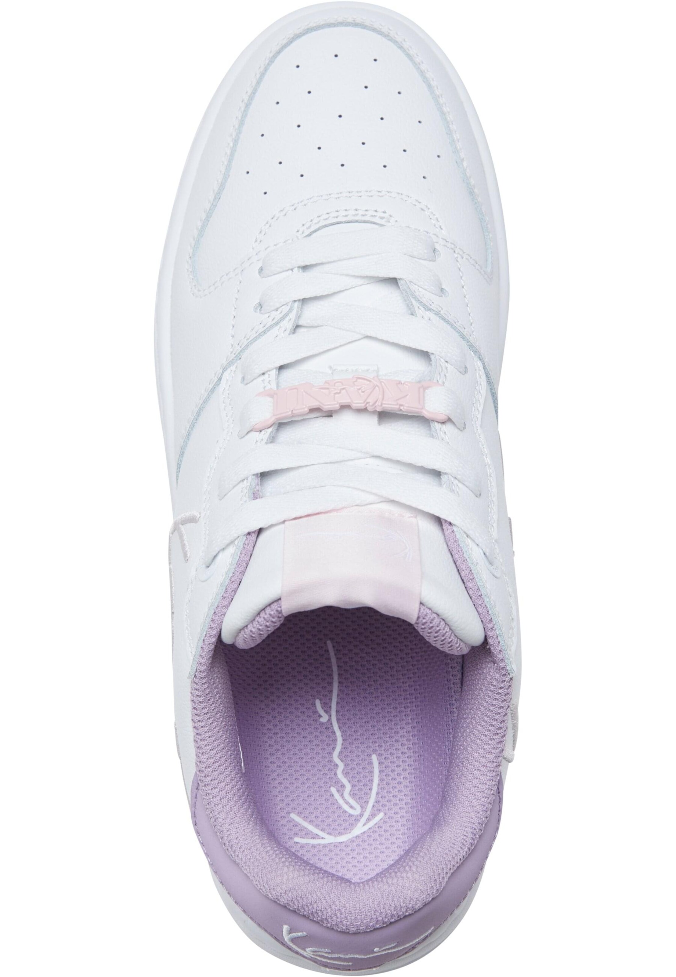 Karl Kani Platform trainers in White