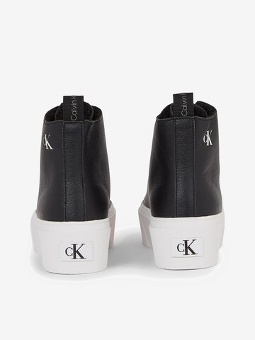 Calvin Klein Jeans Kotníkové tenisky – černá